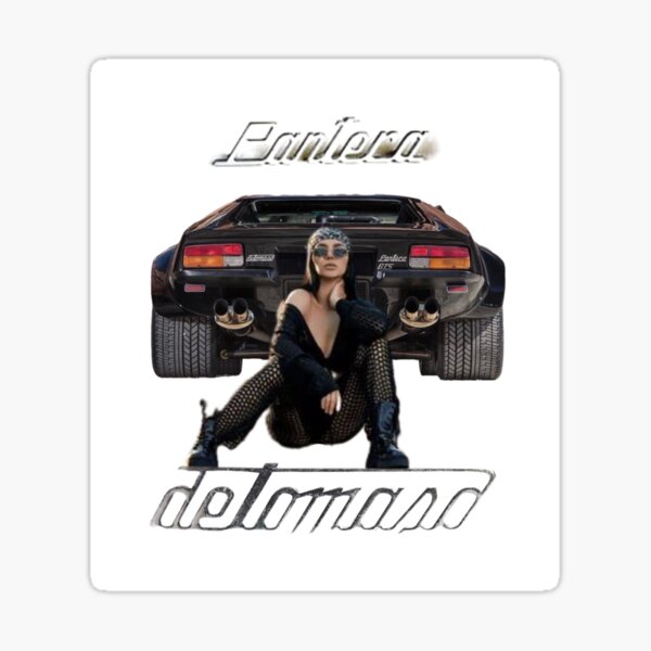 Vista previa del artículo con la obra «DeTomaso Pantera GT5», diseñado y vendido por YoloMasMerch.