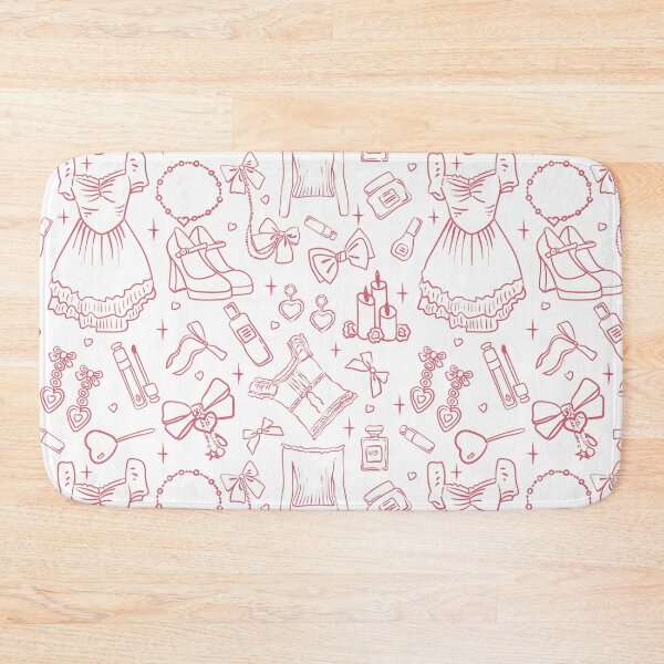 Item preview, Coquette clothes, bows and pink Aesthetic pattern designed and sold by Deepness2023.