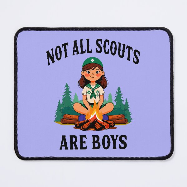 Item preview, NOT ALL SCOUTS ARE BOYS 2 designed and sold by DigitalandPhoto.