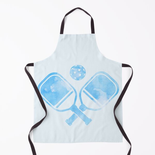 Item preview, Paddle Tennis Racket Watercolor Blue  designed and sold by Wordsmith-Wear.