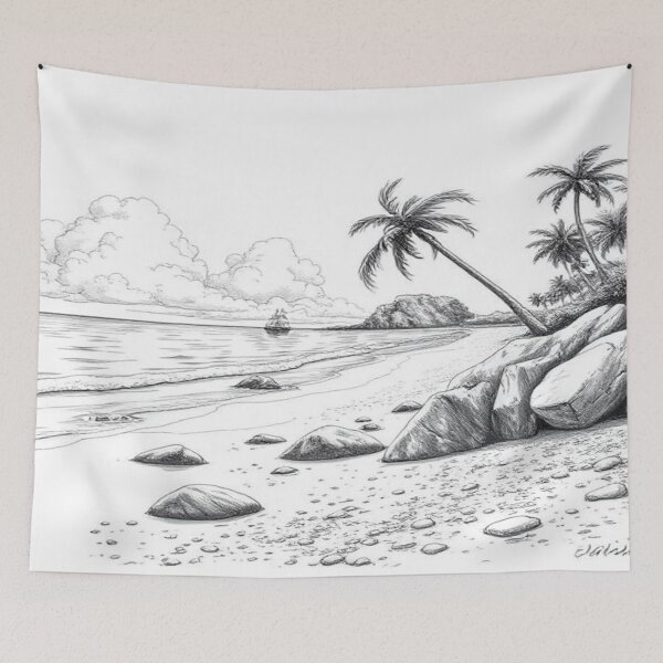 Item preview, Beach side  designed and sold by John_does_art1.