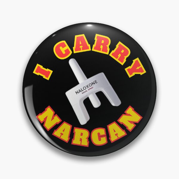 Item preview, I Carry Narcan Button designed and sold by Christopher  Lloyd.