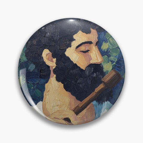 Item preview, Pan | Post-impressionist painting style designed and sold by ComicsFactory.