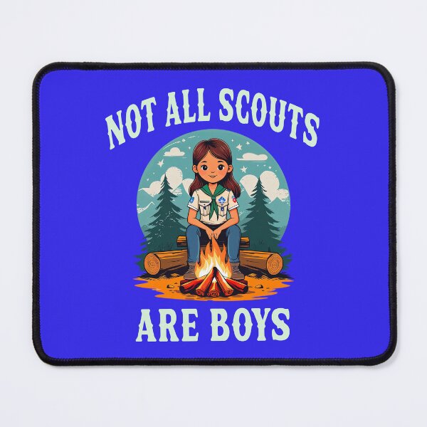 Item preview, NOT ALL SCOUTS ARE BOYS 3 designed and sold by DigitalandPhoto.