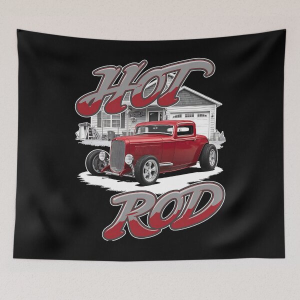 Item preview, Cool rides - Vintage car - Old track - Hot rod oldschool - Oldschool automobile - smokin' hot rod - American oldschool designed and sold by JansenGS.