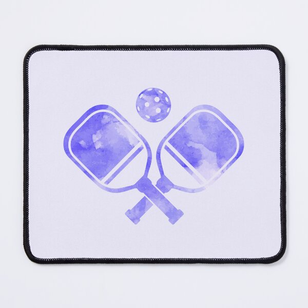Item preview, Paddle Tennis Racket Watercolor Purple designed and sold by Wordsmith-Wear.