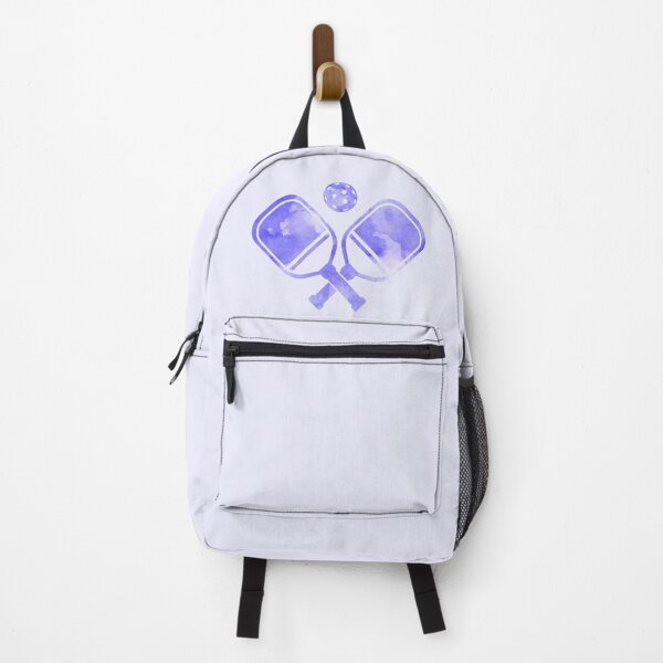 Item preview, Paddle Tennis Racket Watercolor Purple designed and sold by Wordsmith-Wear.