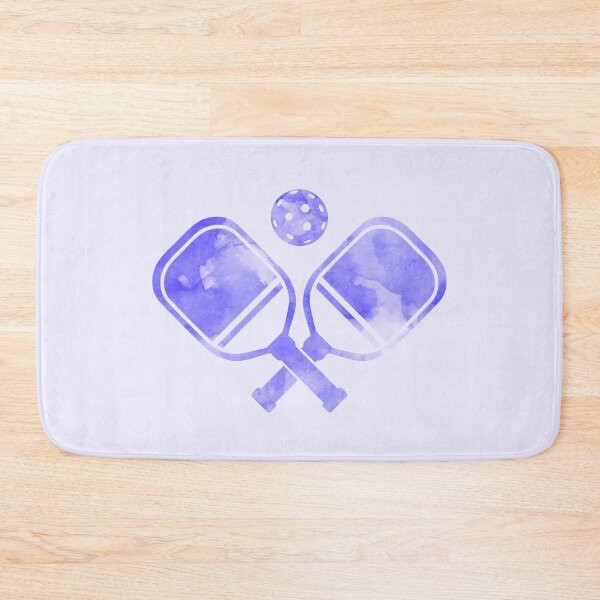 Item preview, Paddle Tennis Racket Watercolor Purple designed and sold by Wordsmith-Wear.