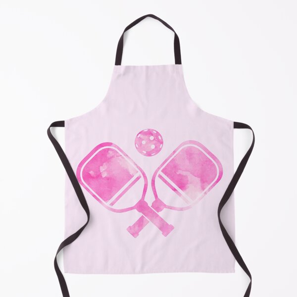 Item preview, Paddle Tennis Racket Watercolor Pink designed and sold by Wordsmith-Wear.