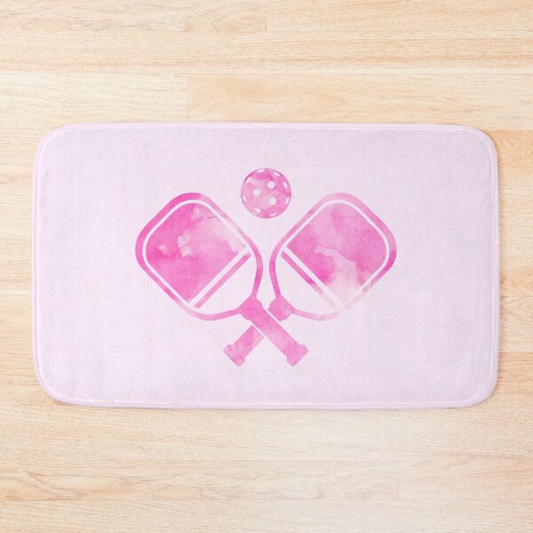 Item preview, Paddle Tennis Racket Watercolor Pink designed and sold by Wordsmith-Wear.