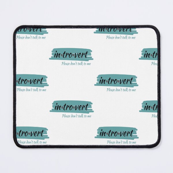 Item preview, Introvert - please don't talk to me - in green designed and sold by LiskoDesign.