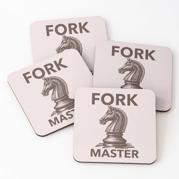 Item preview, Fork Master Chess Knight designed and sold by KLArtzStore.