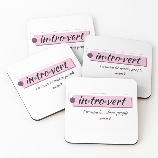 Item preview, Introvert- I want to be where there are no people designed and sold by LiskoDesign.