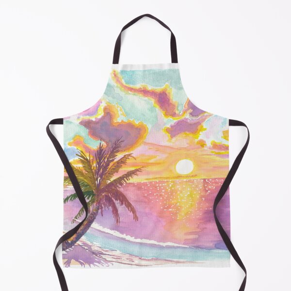 Item preview, Paradise Shores of Rangiroa Tuamotu French Polynesia with Swaying Palm Tree designed and sold by artshop77.
