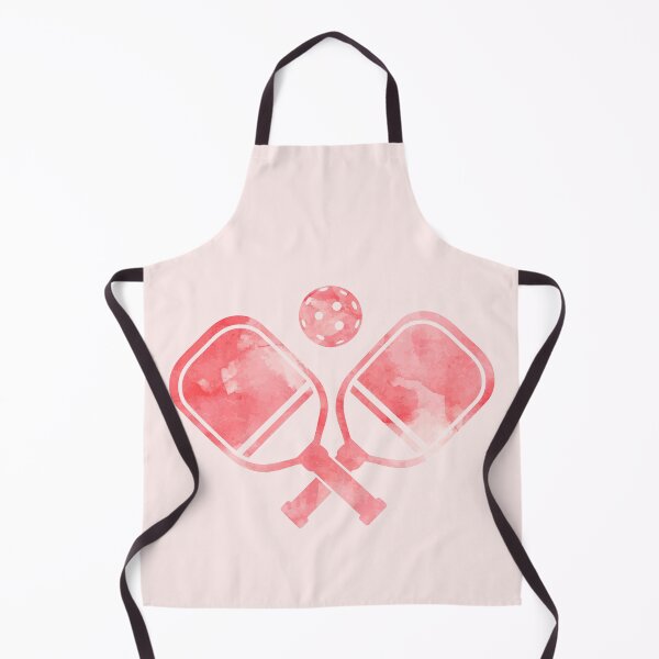 Item preview, Paddle Tennis Racket Watercolor Red designed and sold by Wordsmith-Wear.