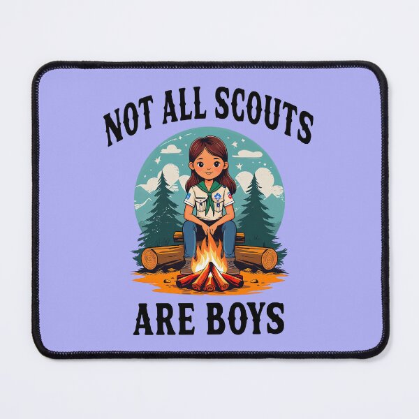 Item preview, NOT ALL SCOUTS ARE BOYS 4 designed and sold by DigitalandPhoto.