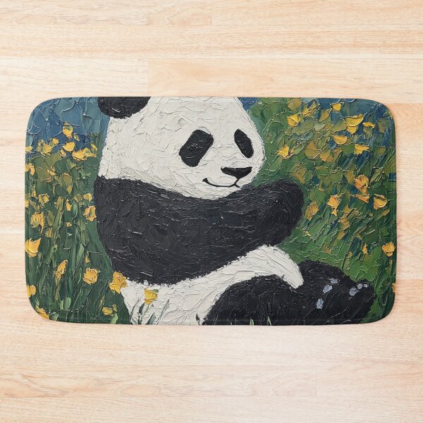 Item preview, panda | Post-impressionist painting style designed and sold by ComicsFactory.