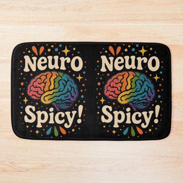 Item preview, Neurospicy Brain – Colorful Neurodivergent Pride Design designed and sold by Zakshop3.
