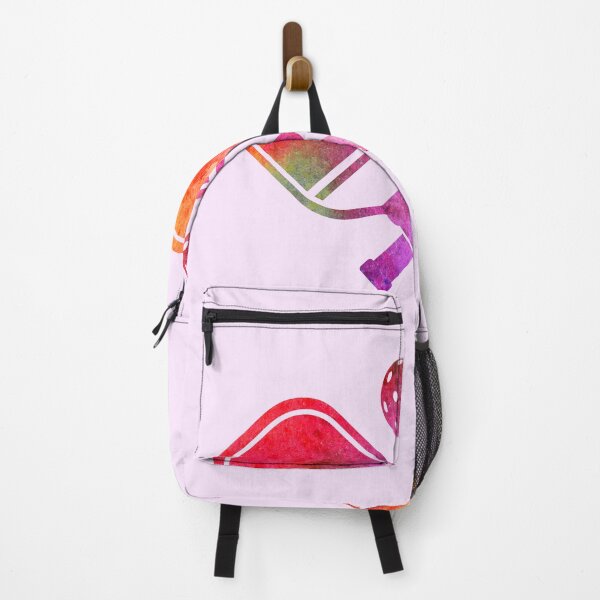 Item preview, Paddle Tennis Racket Watercolor Colorful designed and sold by Wordsmith-Wear.