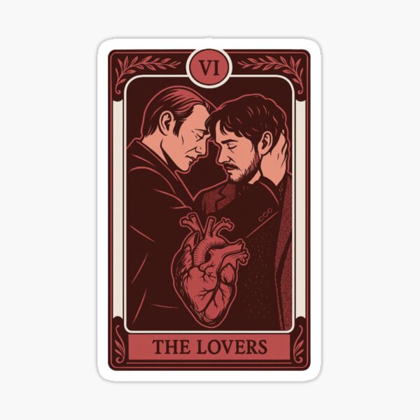 Artikel-Vorschau von Hannigram Tarot "Die Liebenden", designt und verkauft von verolabs.