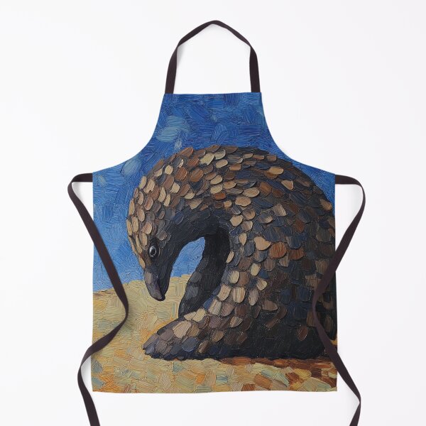 Item preview, pangolin | Post-impressionist painting style designed and sold by ComicsFactory.