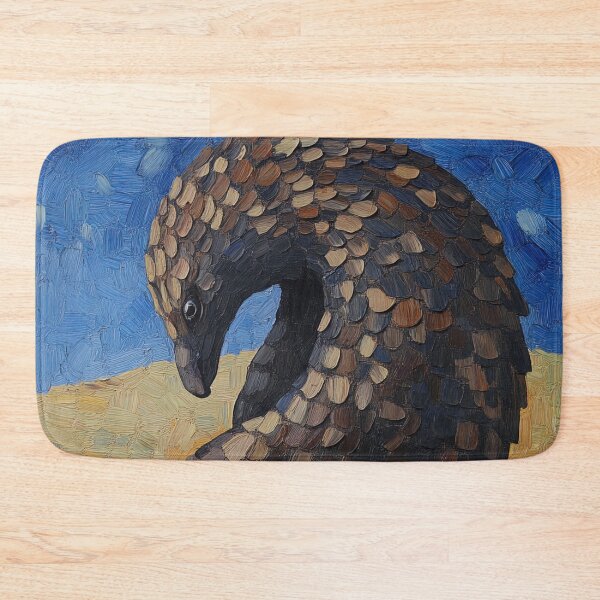 Item preview, pangolin | Post-impressionist painting style designed and sold by ComicsFactory.