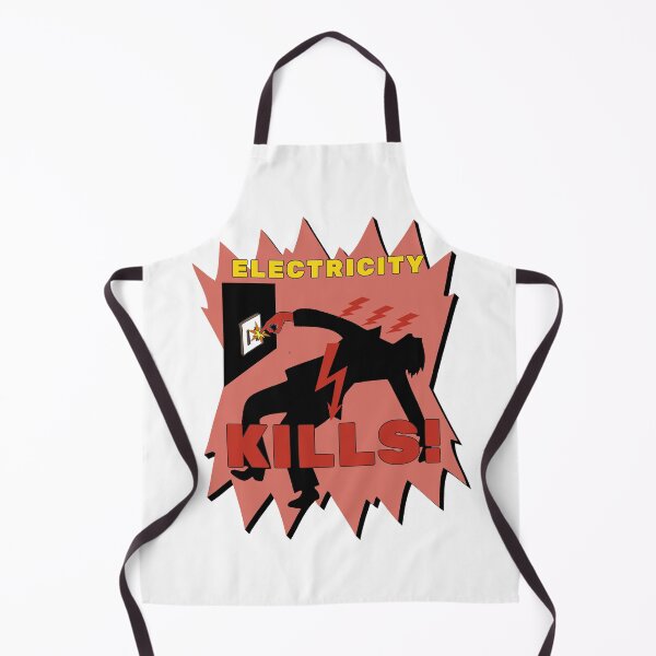 Item preview, Electricity Kills - Reddy Kilowatt Safety Warning Design designed and sold by ArtsyExplorer.