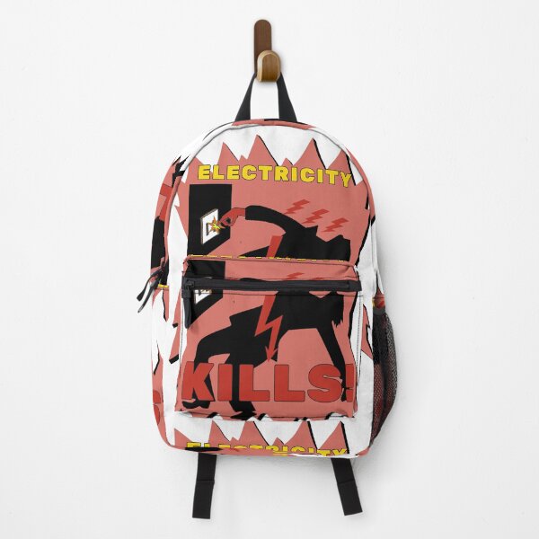 Item preview, Electricity Kills - Reddy Kilowatt Safety Warning Design designed and sold by ArtsyExplorer.