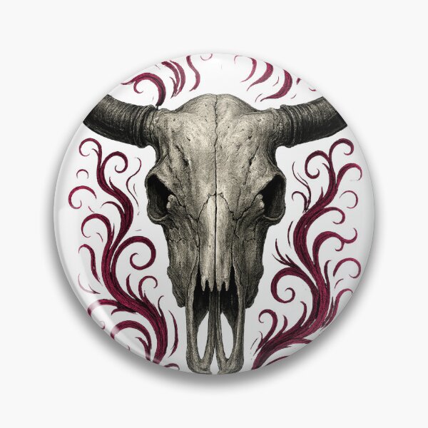 Item preview, Steer Skull designed and sold by FarieArt.
