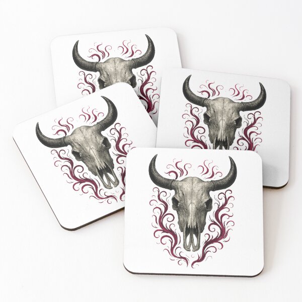 Item preview, Steer Skull designed and sold by FarieArt.