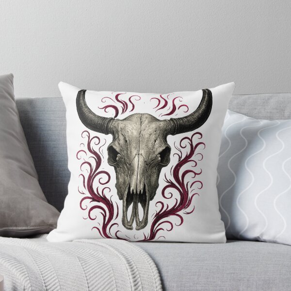 Item preview, Steer Skull designed and sold by FarieArt.