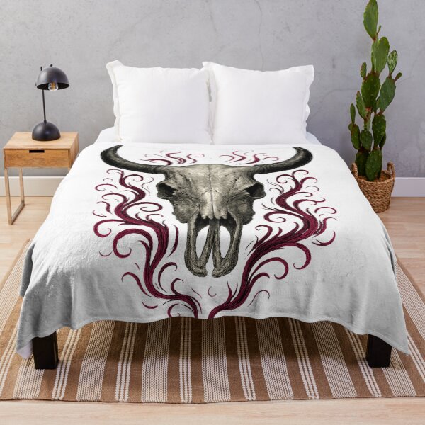 Item preview, Steer Skull designed and sold by FarieArt.