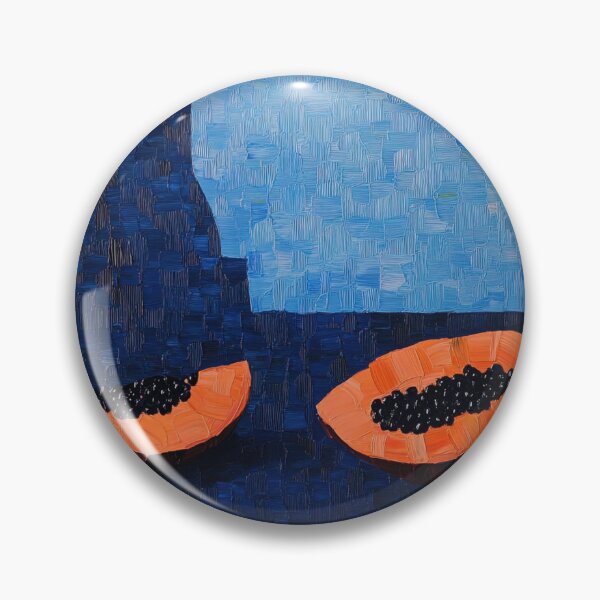 Item preview, Papaya fruit | Post-impressionist painting style designed and sold by ComicsFactory.