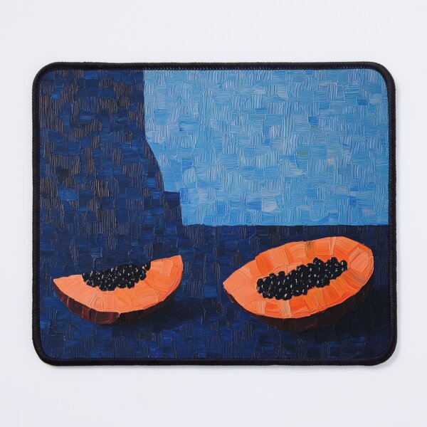 Item preview, Papaya fruit | Post-impressionist painting style designed and sold by ComicsFactory.