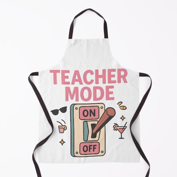 Item preview, Teacher Mode: Off | Fun Retro Switch Digital Art for Teachers 2025 designed and sold by AnnDesignStudio.