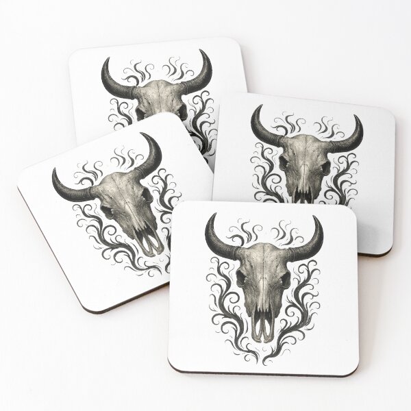 Item preview, Cow Skull designed and sold by FarieArt.