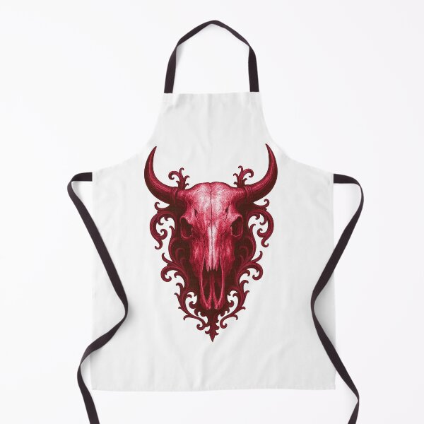 Item preview, Steer Skull Red designed and sold by FarieArt.