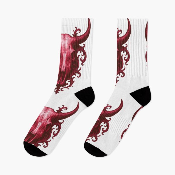 Item preview, Steer Skull Red designed and sold by FarieArt.