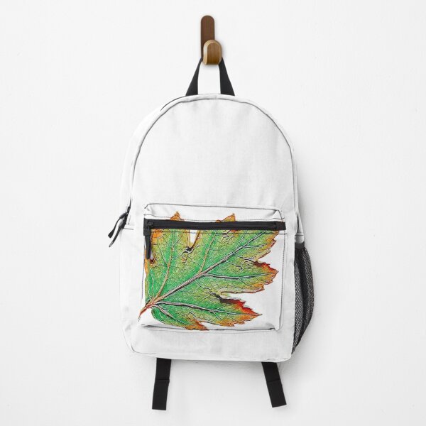 Item preview, Green and orange detailed leaf designed and sold by 1983Paint.