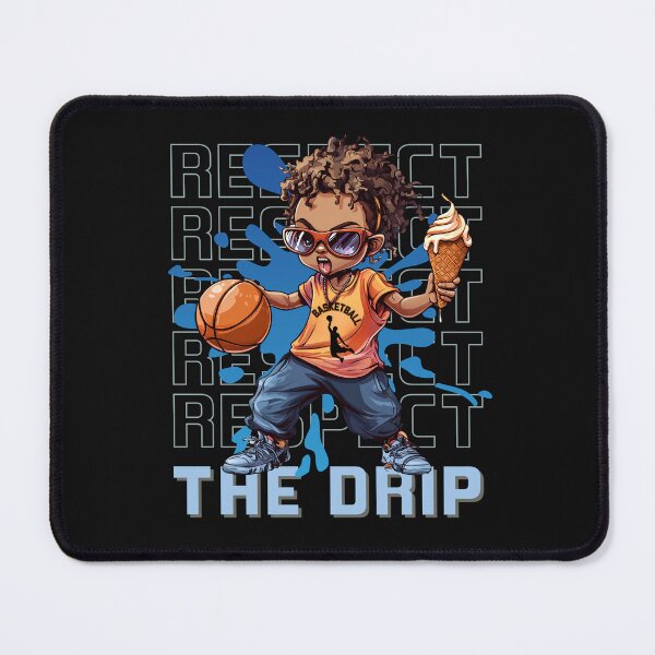 Item preview, Respect the Drip Cool Basketball Style for Boys designed and sold by MTJ-Mushrooms.
