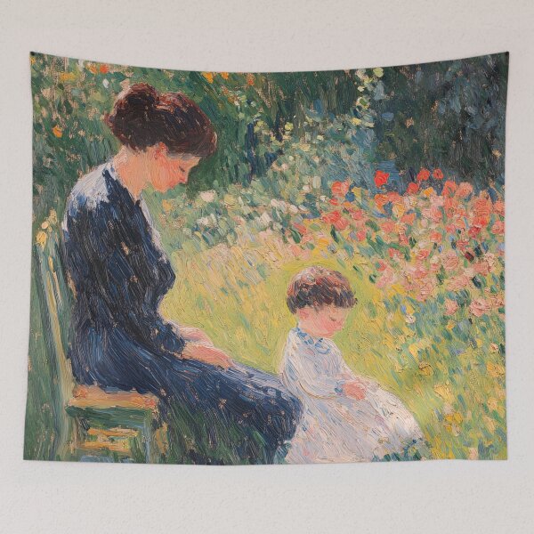 Item preview, Parents | Post-impressionist painting style designed and sold by ComicsFactory.