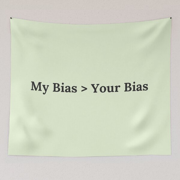 Item preview, My Bias Is Better Than Yours | K-Pop Fangirl Tee designed and sold by Oppa Please!.