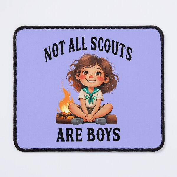 Item preview, NOT ALL SCOUTS ARE BOYS 6 designed and sold by DigitalandPhoto.