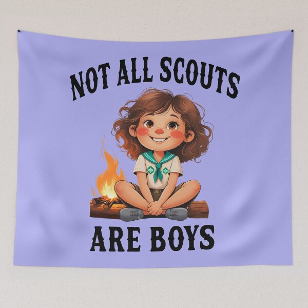 Item preview, NOT ALL SCOUTS ARE BOYS 6 designed and sold by DigitalandPhoto.