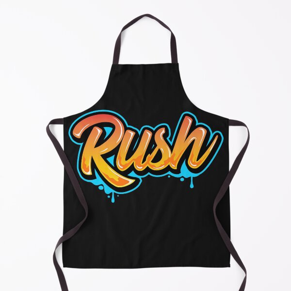 Item preview, Rush – Fast-Paced Typography Sticker for Hustlers designed and sold by PigpanStickerrr.