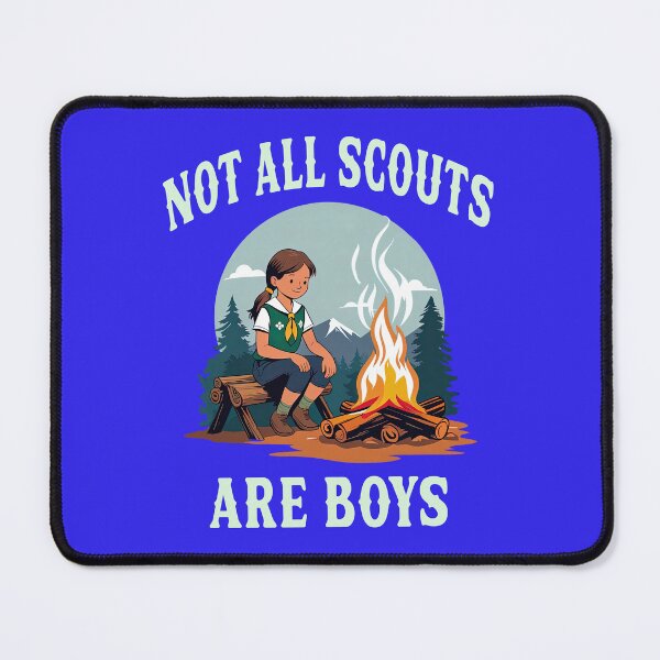 Item preview, NOT ALL SCOUTS ARE BOYS 7 designed and sold by DigitalandPhoto.
