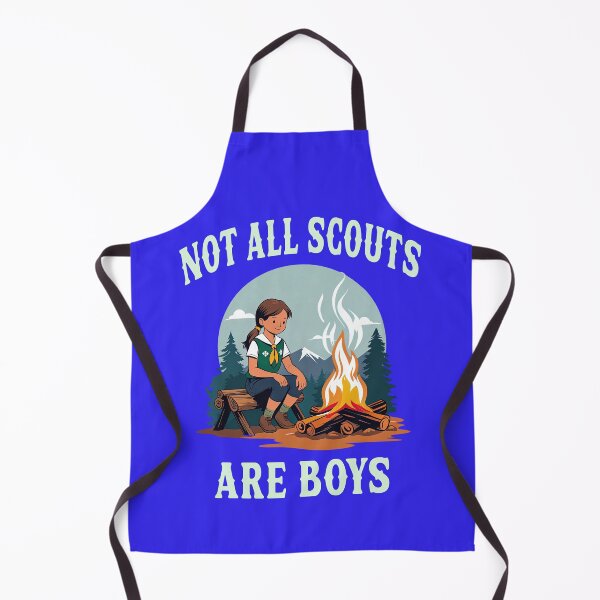 Item preview, NOT ALL SCOUTS ARE BOYS 7 designed and sold by DigitalandPhoto.