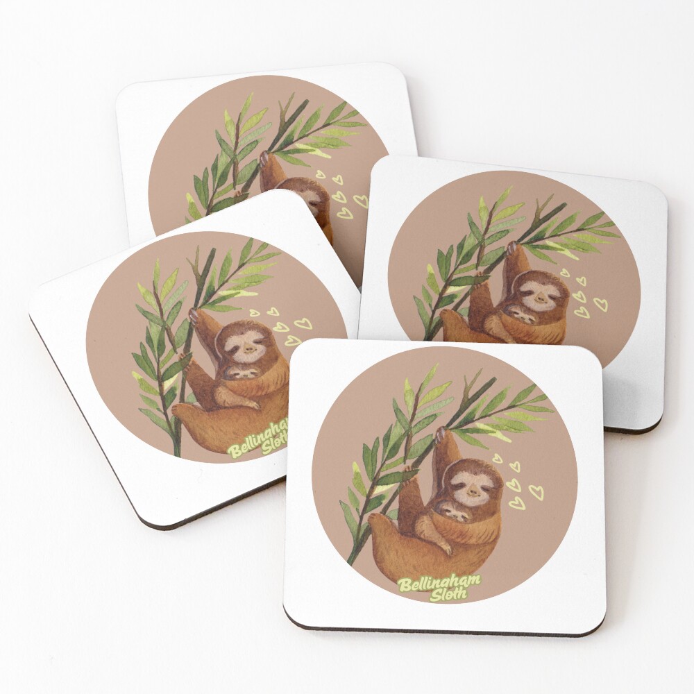 Item preview, Coasters (Set of 4) designed and sold by ThreadSass.