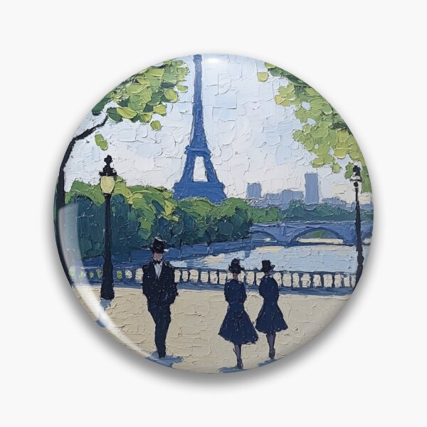Item preview, Paris | Post-impressionist painting style designed and sold by ComicsFactory.
