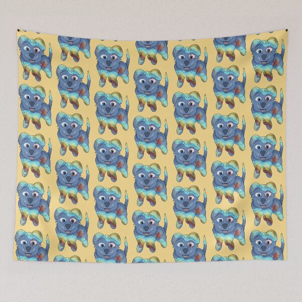 Item preview, Pupper Wears Blue Jeans designed and sold by maricablue.